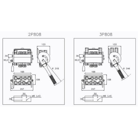 Manchon FASTER 2P808812GFC