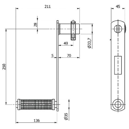 Manivelle SIMOL STR7505