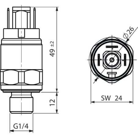 Pressostat WIKA 14070150