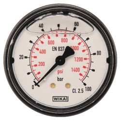 Manomètre WIKA MA63100B04PLGF