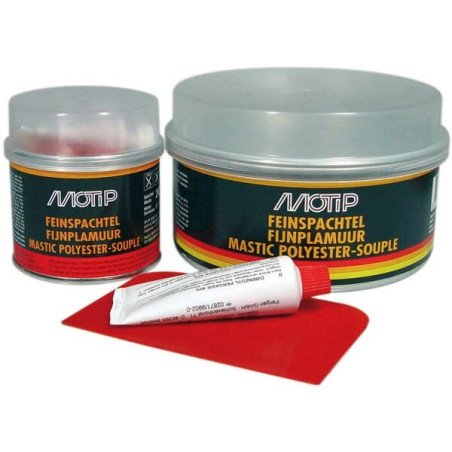 Mastic polyester souple 250 g MOTIP 000156
