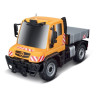 Mercedez Benz miniature Unimog U430 RC orange-noir MAISTO MA82181