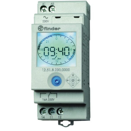 Minuterie électronique FINDER 125182300000