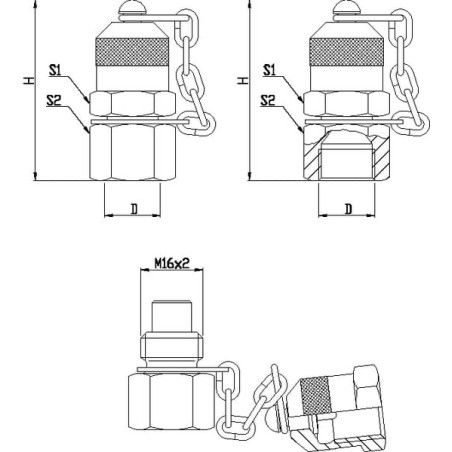 Raccord SPRADOW MIV716U