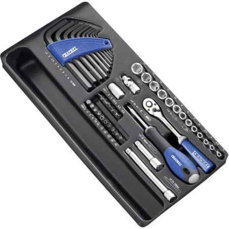 Module douilles 1-4" - 45 pcs EXPERT E194680