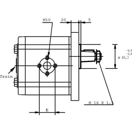 Moteur CASAPPA PLM3073R84E4