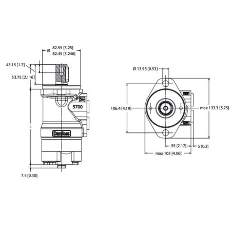 Moteur DANFOSS OMRX16011185469
