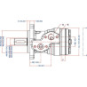 Moteur DANFOSS OMR3151516017