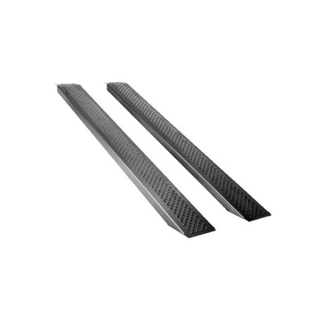 Jeu de rampes droite UNIVERSELLE aluminium - Longueur 200 cm