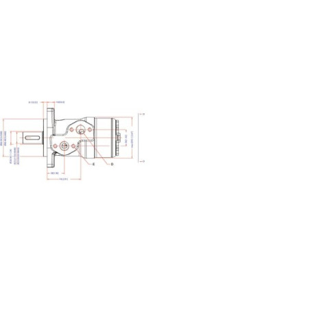 Moteur DANFOSS OMP6301510088