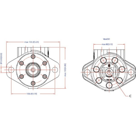 Moteur DANFOSS OMP6301510088