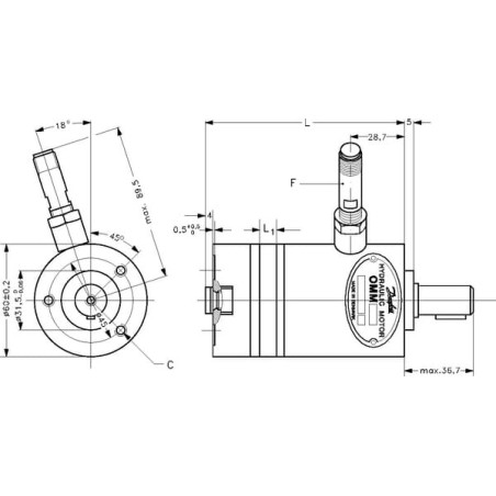 Moteur DANFOSS OMM20151G5042