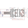 Moteur DANFOSS OMT200151B3019