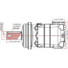 Moteur DANFOSS OMT200151B3001