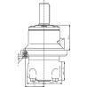 Moteur DANFOSS OMTW400151B3034