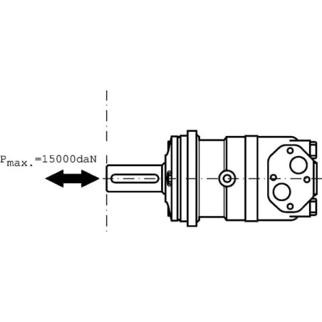 Moteur DANFOSS OMV630151B3103