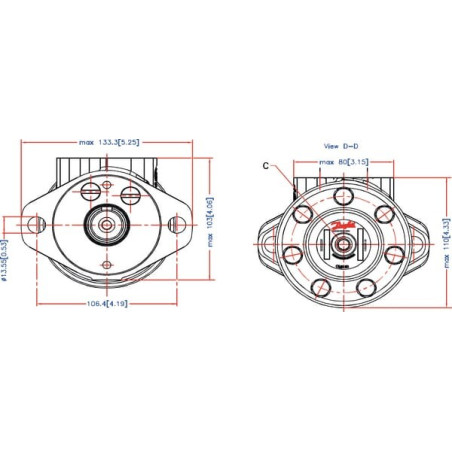 Moteur DANFOSS OMR1601510213