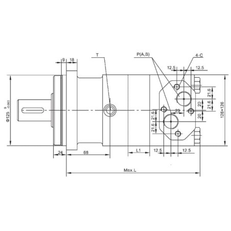 Moteur GOPART SMT400A440YGP