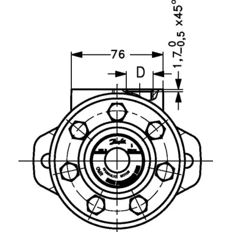 Moteur DANFOSS OMR2001516465