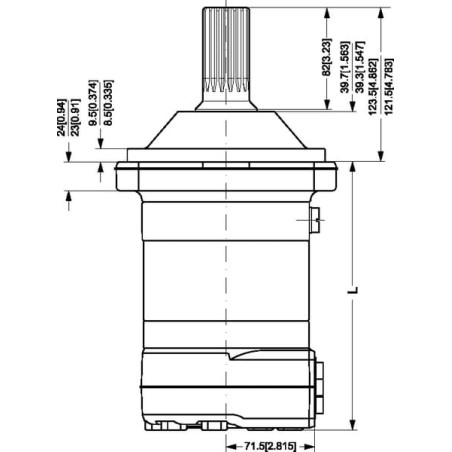 Moteur DANFOSS TMT630151Z3015