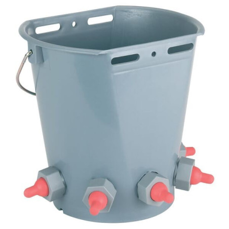 Seau multi-biberons pour agneaux 8L KERBL VV9132