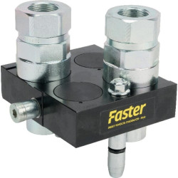 Raccord rapide 2x3/4" FASTER 2P510234GMC