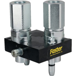 Raccord rapide 2x3/4" FASTER 3P510234GMC