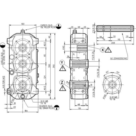 Transmission BONDIOLI/6PAVESI IMR6