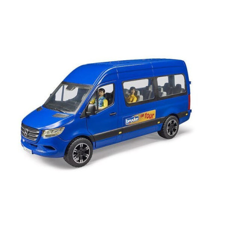 Camionette navette miniature avec chauffeur et passager BRUDER U02670