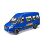 Camionette navette miniature avec chauffeur et passager BRUDER U02670