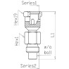Raccord SPRADOW AD16201615B