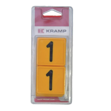 Plaquette numérotée UNIVERSEL KRVV10101P006