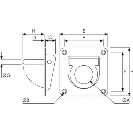 Oeillet UNIVERSEL WS3105