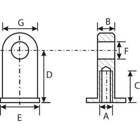Oeillet UNIVERSEL CA92521