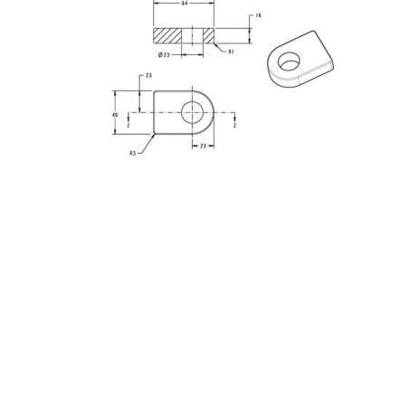 Oeillet UNIVERSEL TO8253D