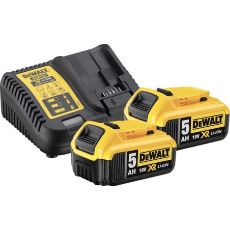 Kit de 2 batteries avec chargeur DEWALT DCB115P2QW