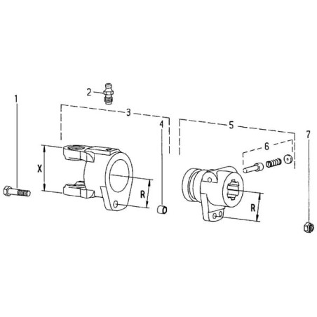 Palier WALTERSCHEID 1650492