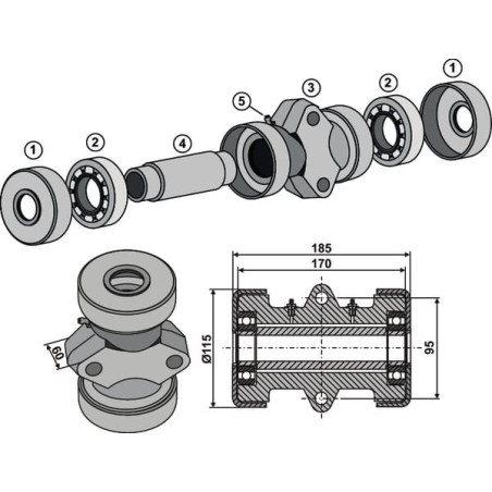 Palier UNIVERSEL 17100001