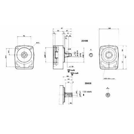 Palier BORELLI T25