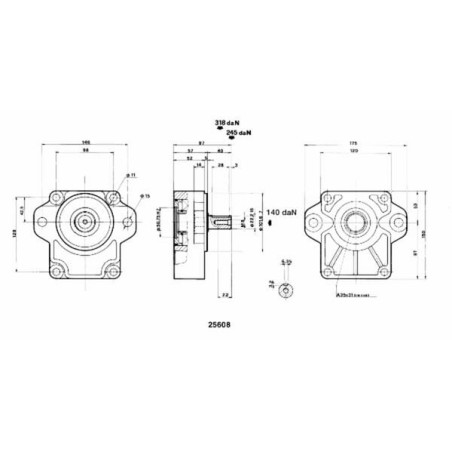 Palier BORELLI T3222