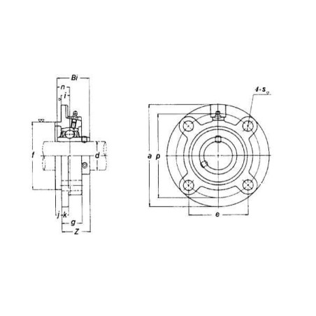Palier SKF YUCFC204HSKF
