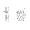 Palier SKF YUCFC210HSKF
