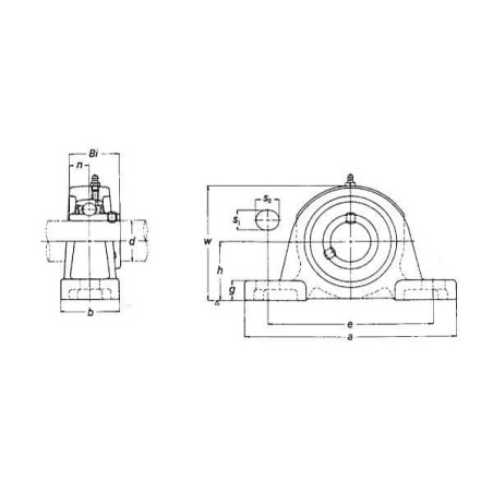 Palier JTEKT/FKOYO UCPX10