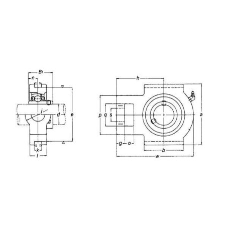 Palier SKF YUCT209HSKF