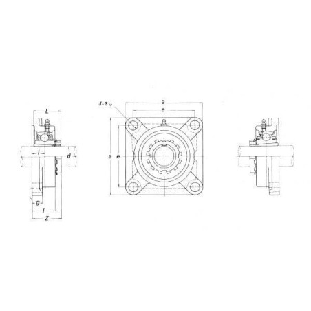 Palier SKF YUKF209KHSKF