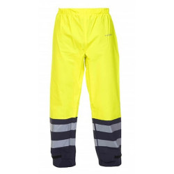 Pantalon imperméable Vale PU élastique haute visibilité jaune taille XL HYDROWEAR 014580FYXL