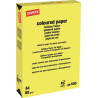 Papier A4 - 500 feuilles - jaune STAPLES 600312ST