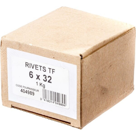 Paquet de rivets 6x32mm UNIVERSEL 632VPKG