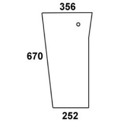 Pare-brise UNIVERSEL D6903