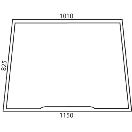Pare-brise UNIVERSEL D6702A
